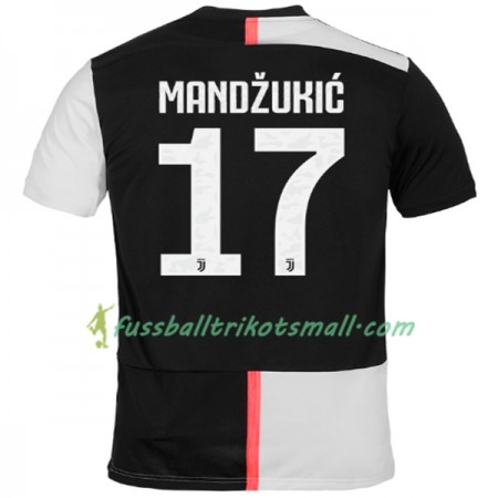 Fußballtrikots Juventus Turin MANDZUKIC 17 2019-2020 Kurzarm Heimtrikotsatz kaufen